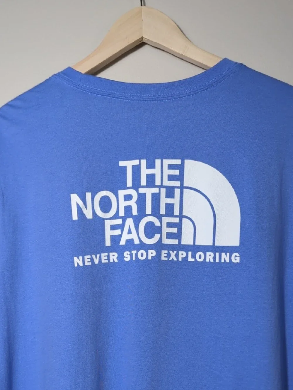 North Face Evolution Oversized Short-Sleeve T-Shirt Women's XL Periwinkle NWT - Picture 12 of 16